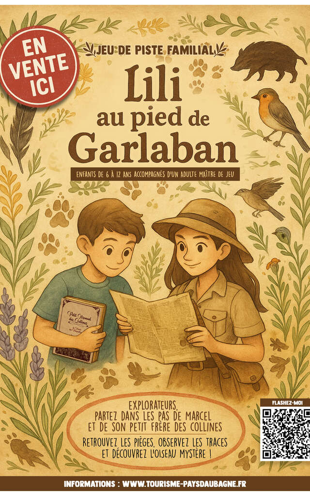 Jeu de piste - Lili au pied de Garlaban