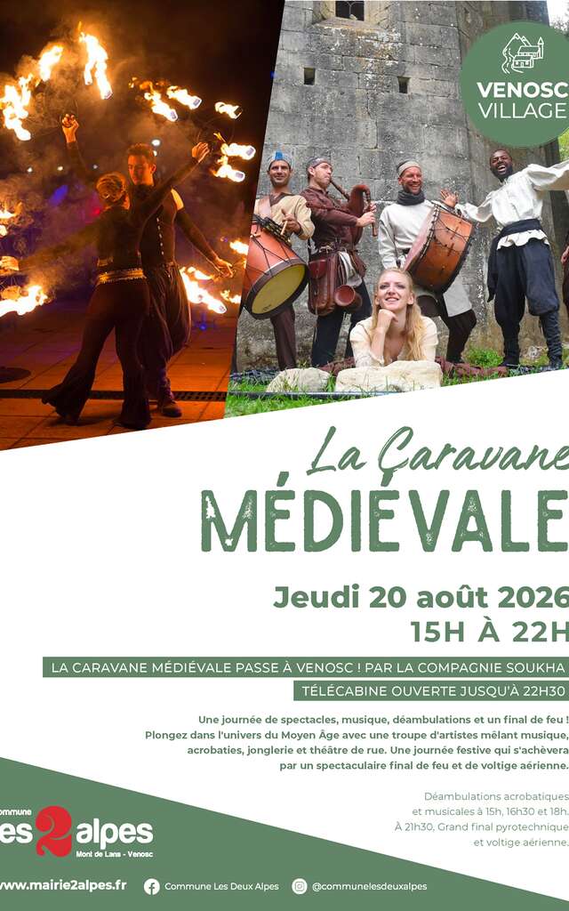 La Caravane Médiévale à Venosc