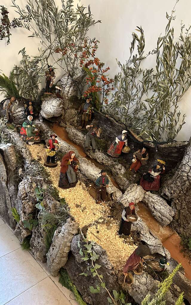 Crèche de Noël de l'église Notre-Dame-de-l'Assomption