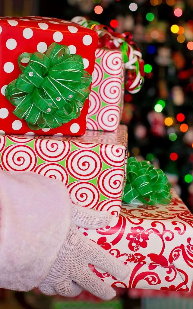 Santa Claus comes to your house