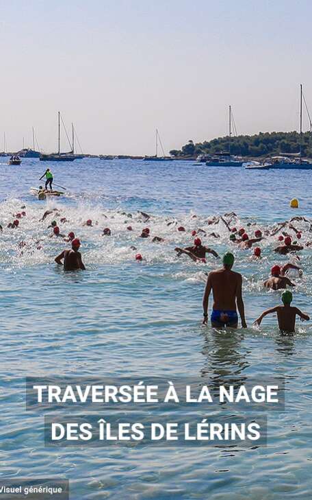 Traversée à la nage des Iles de Lérins