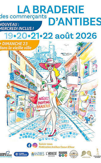 Braderie des commerçants d'Antibes