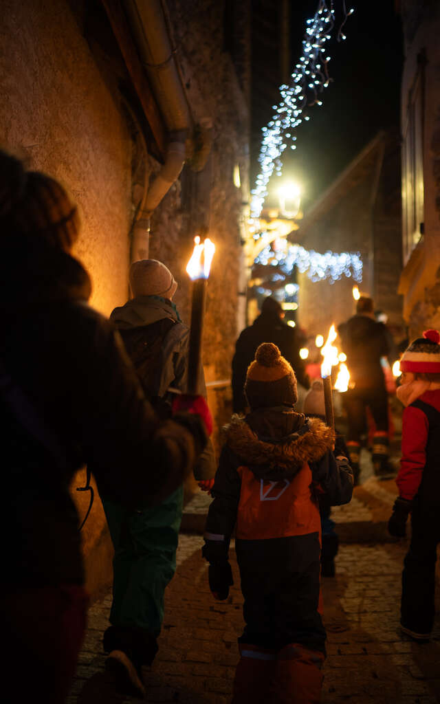 Balade aux flambeaux - Venosc Village