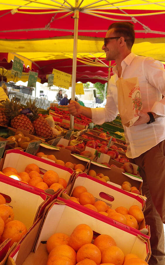 Marché fruits et légumes de Vallauris