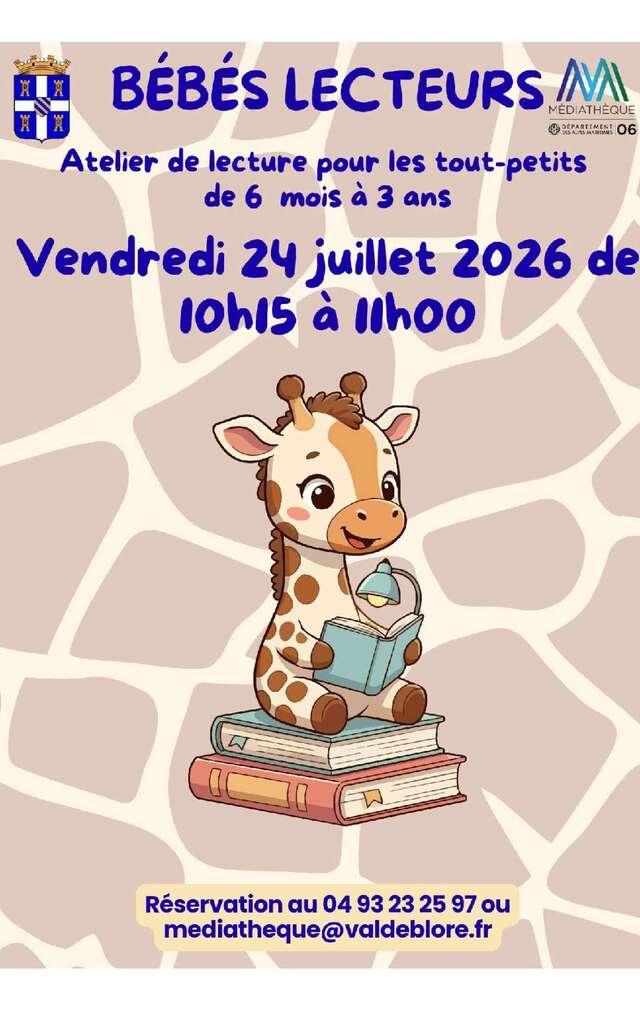 Baby readers - Médiathèque Valdeblore
