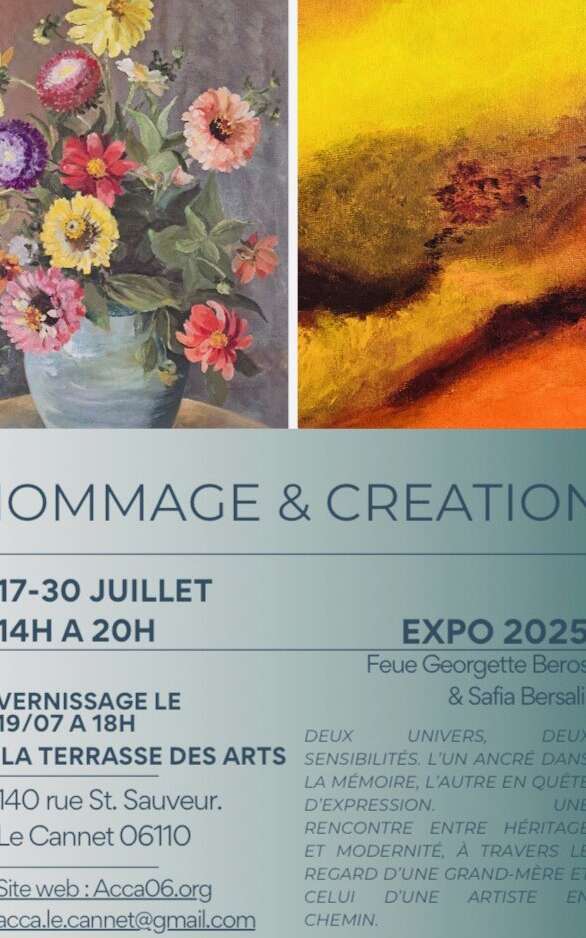 Hommage et création - Exposition Acca
