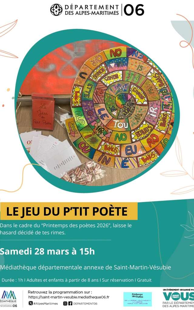 Le jeu du p’tit poète