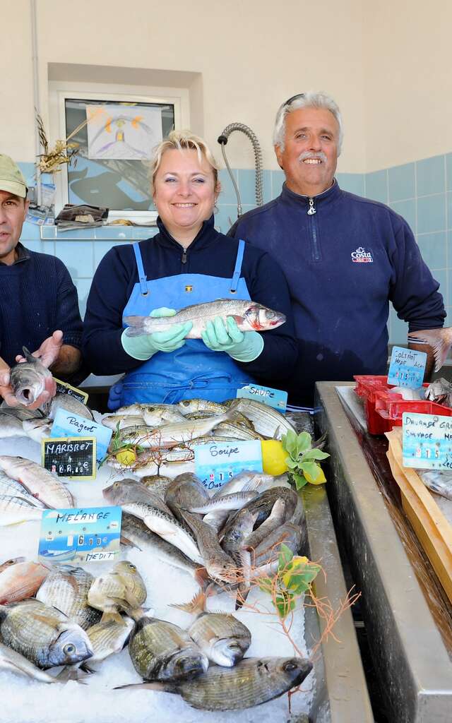 Marché de la halle aux poissons