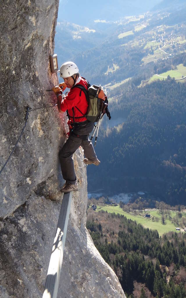 Via Ferrata avec Vertical Aventure