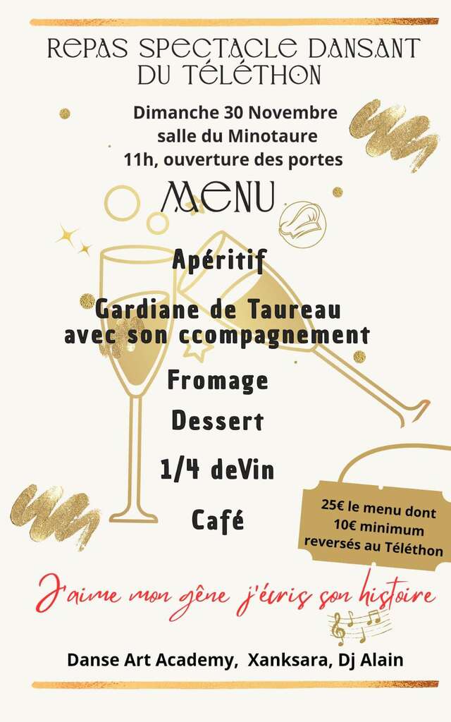 Repas Dansant du Téléthon