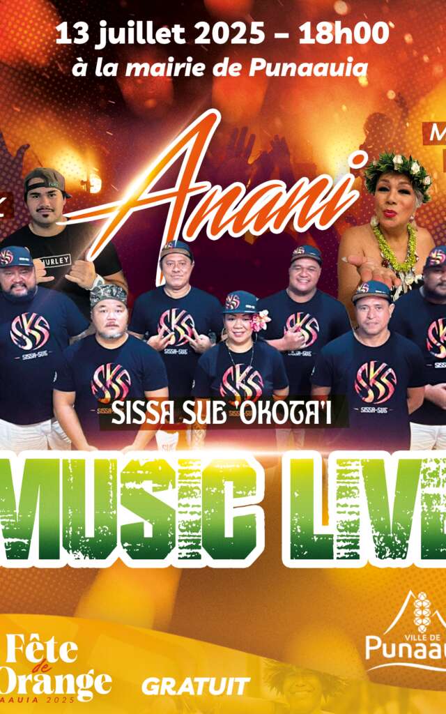 Anani Music Live - Fête de l'Orange