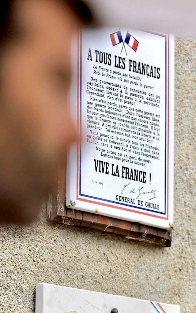 Commémoration de l'appel du 18 juin 1940 • Cusset