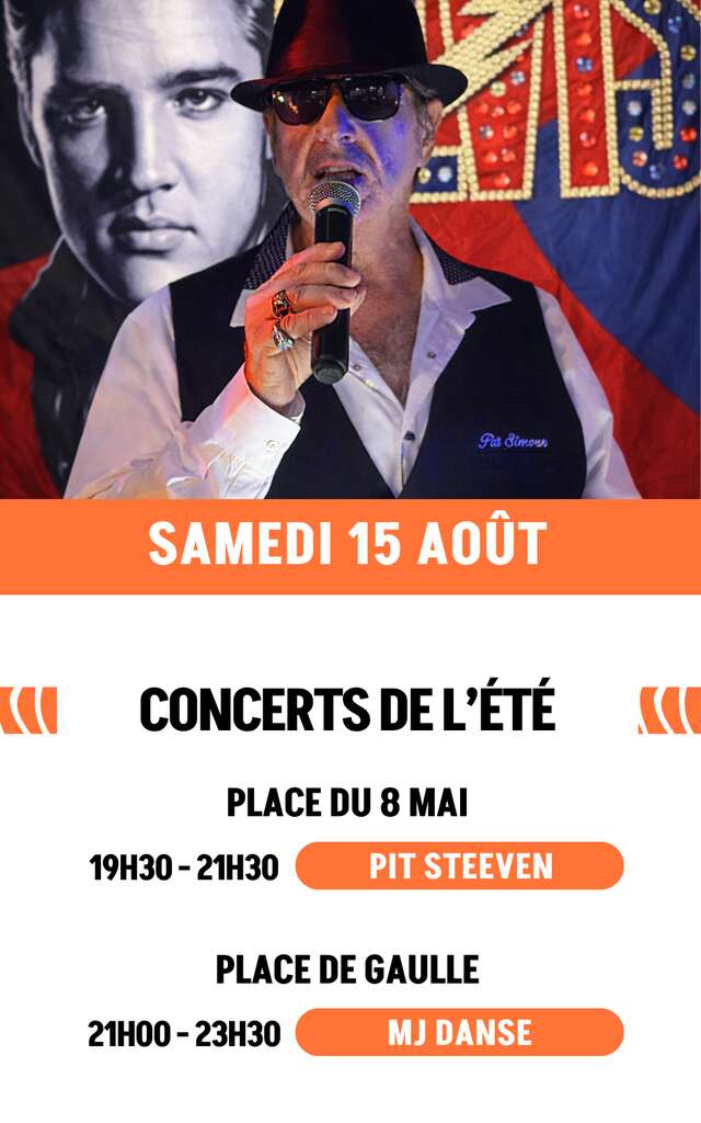 Concert de l'été - Pit Steeven // Soirée dansante MJ Danse