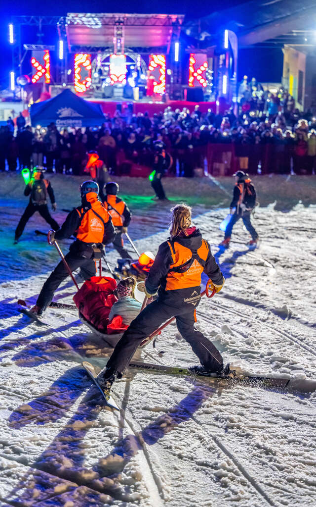 Ski School Torchlight Run