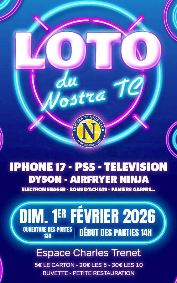 Loto Nosta Tennis Club Salon