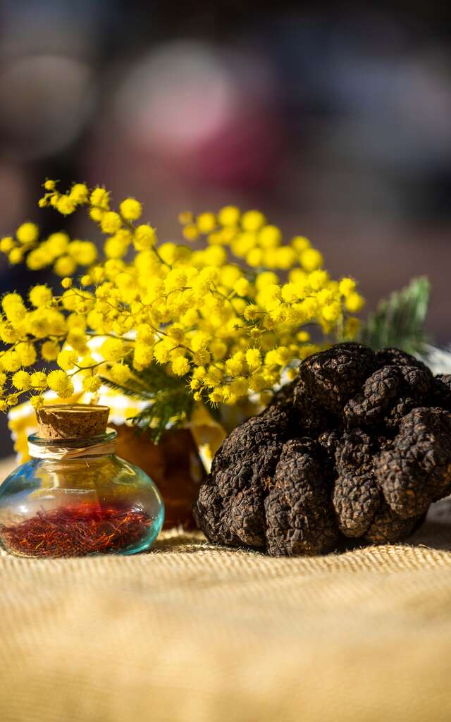 Der Markt Trüffel in Grimaud