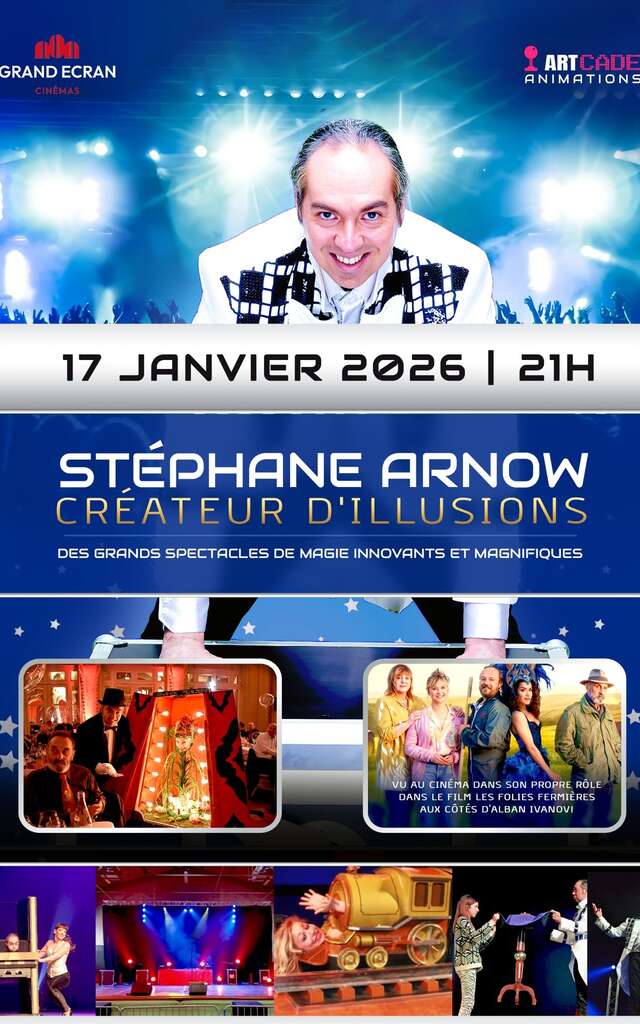 Spectacle de magie au cinéma