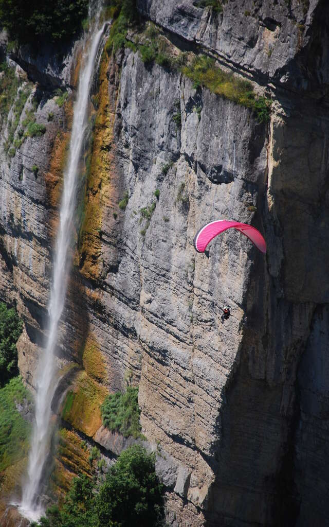 Prévol parapente