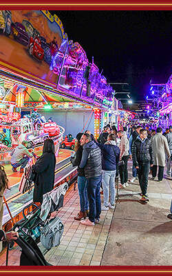 Fête foraine de Noël