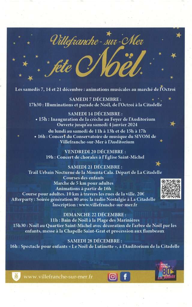 Programmation de Noël