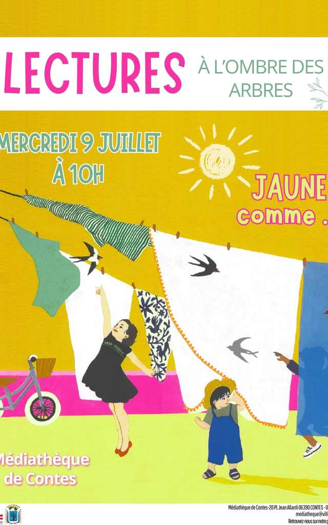 Lecture  " A l'ombre des arbres "