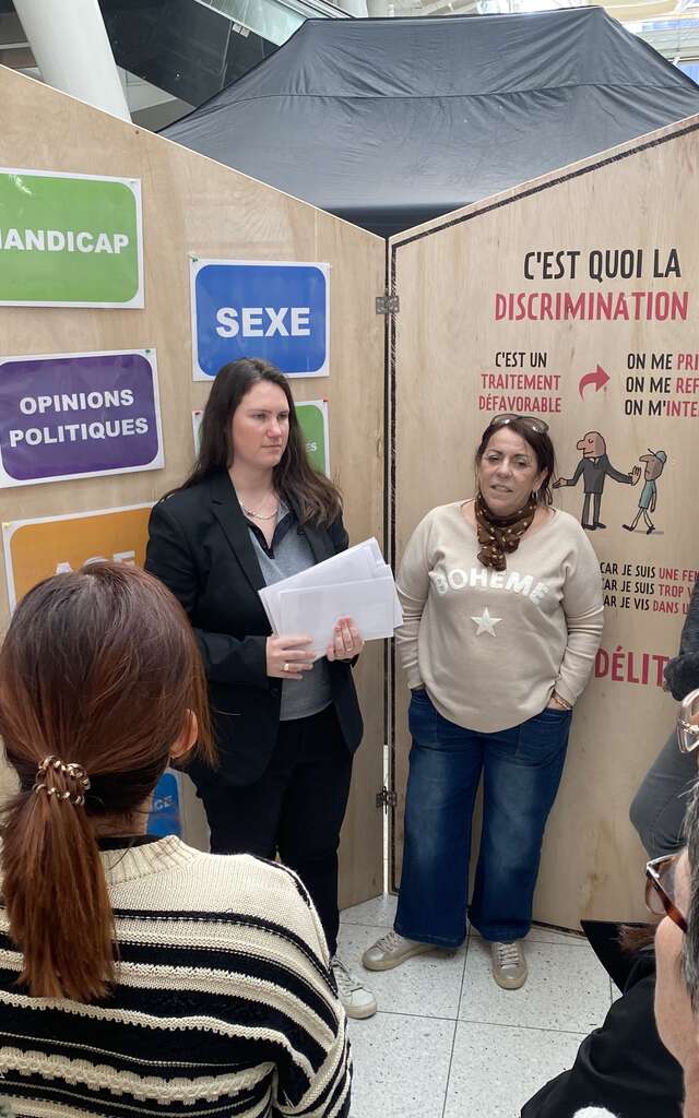 « Ensemble contre les discriminations », expérience au village de l'égalité