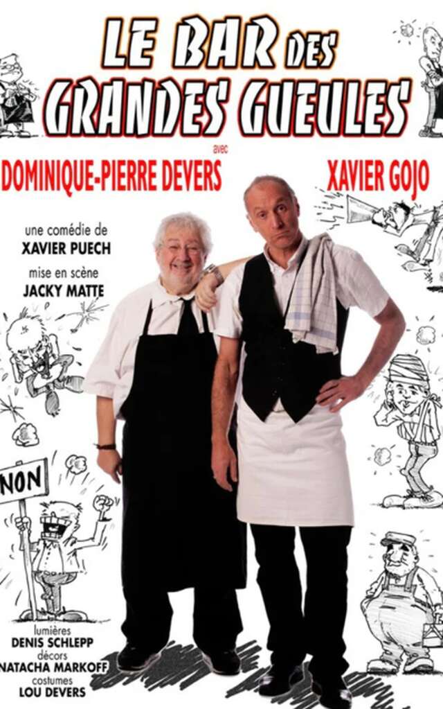 Spectacle théâtre "Le bar des grandes gueules"