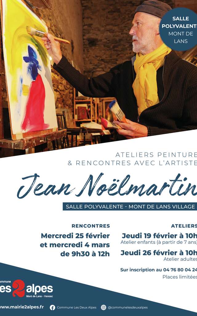 Rencontres avec Jean Noelmartin - artiste peintre