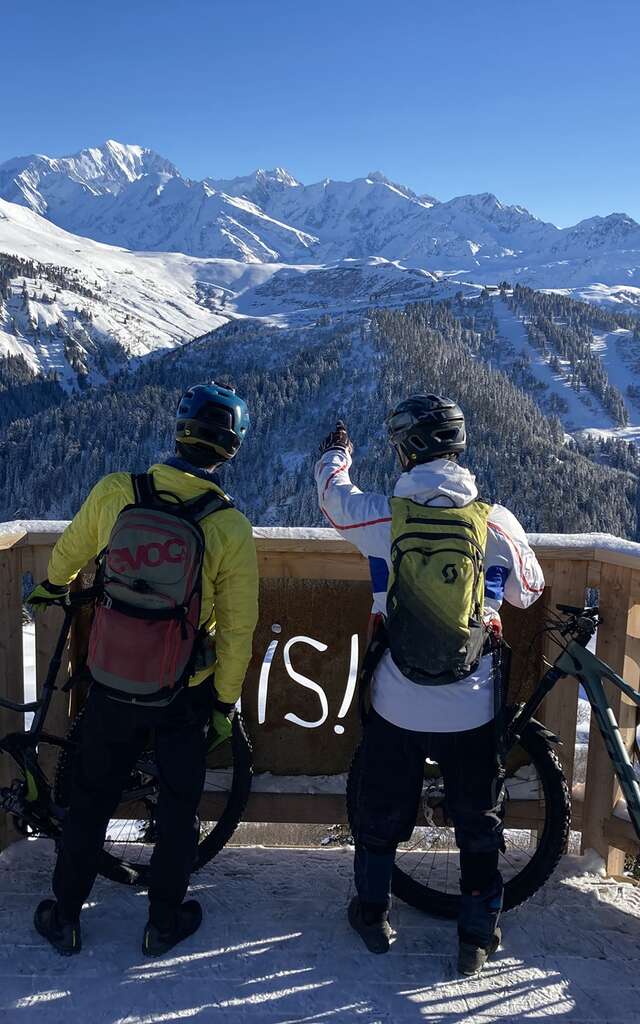 Découverte du VTT sur neige