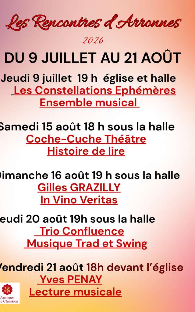 Les rencontres d'Arronnes