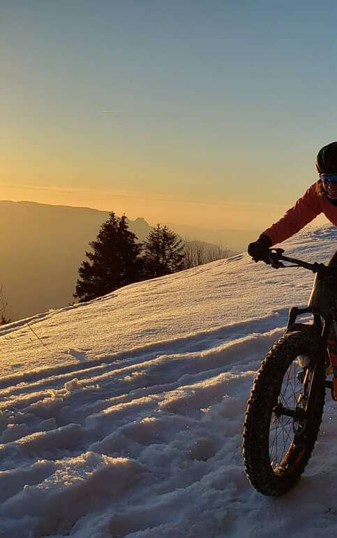 Fatbike et Apéro Sunset au Revard
