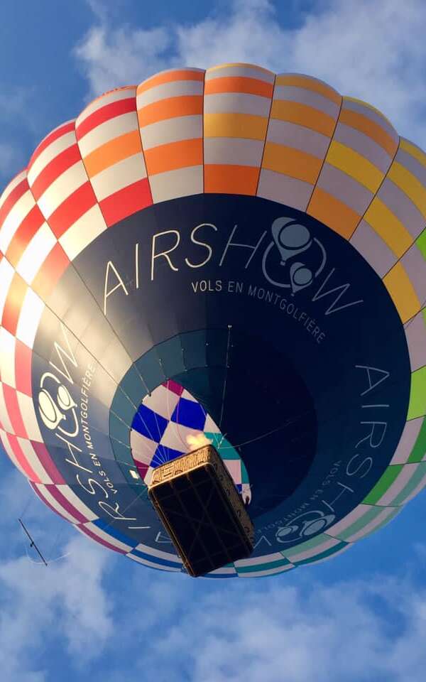Profitez d'un baptême en montgolfière et d’un hébergement insolite