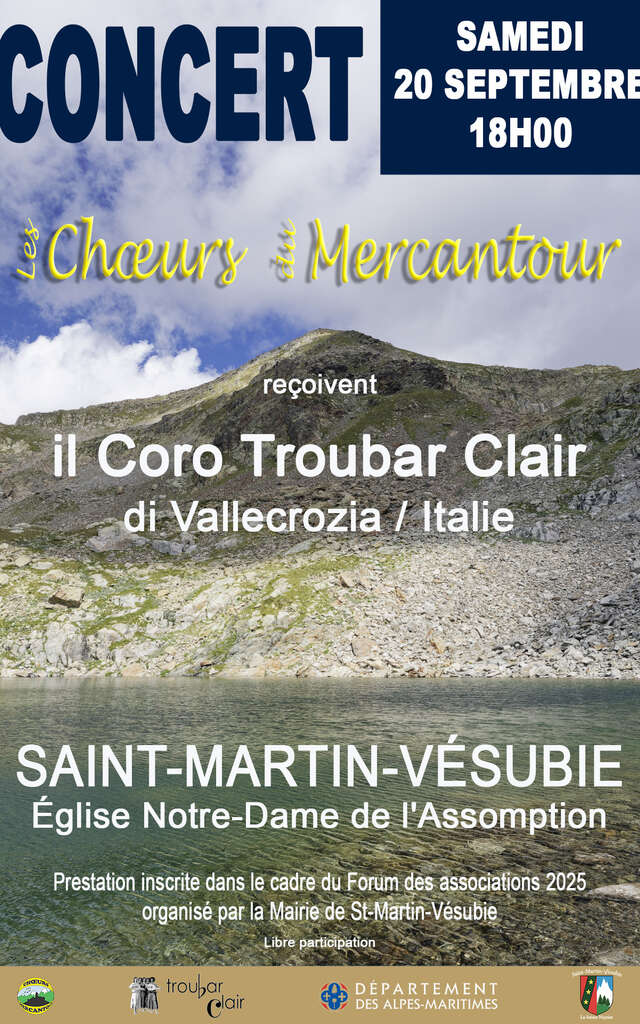 Concert - "Chœurs du Mercantour"