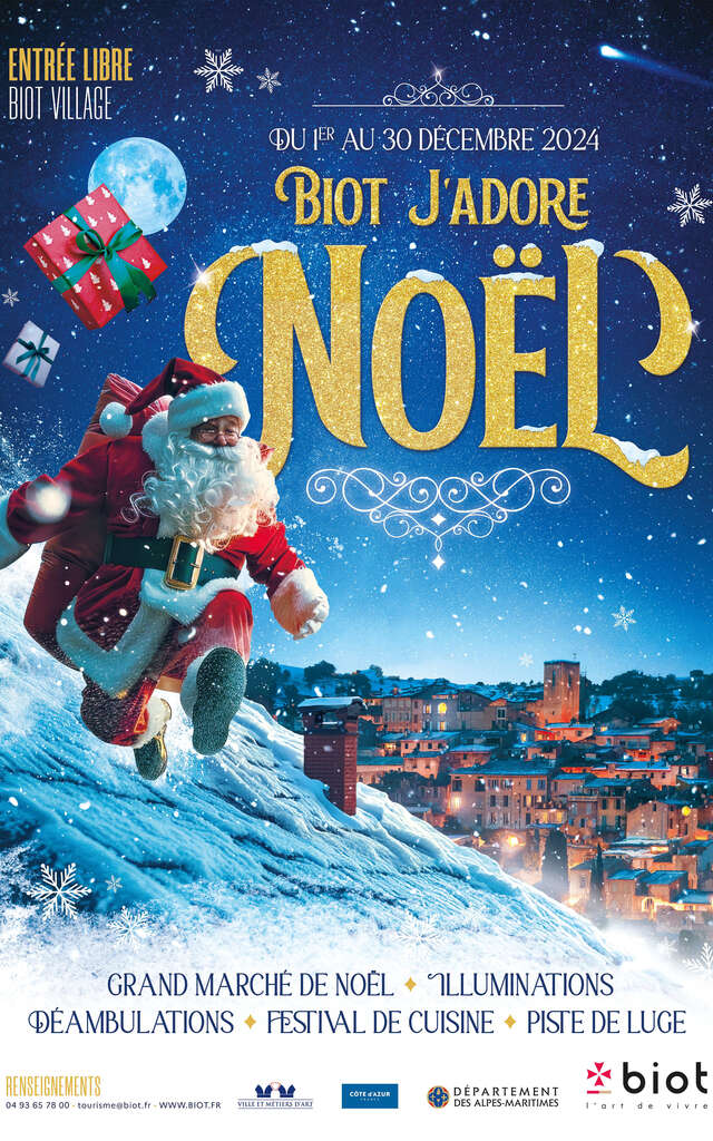 Biot j’adore Noël !