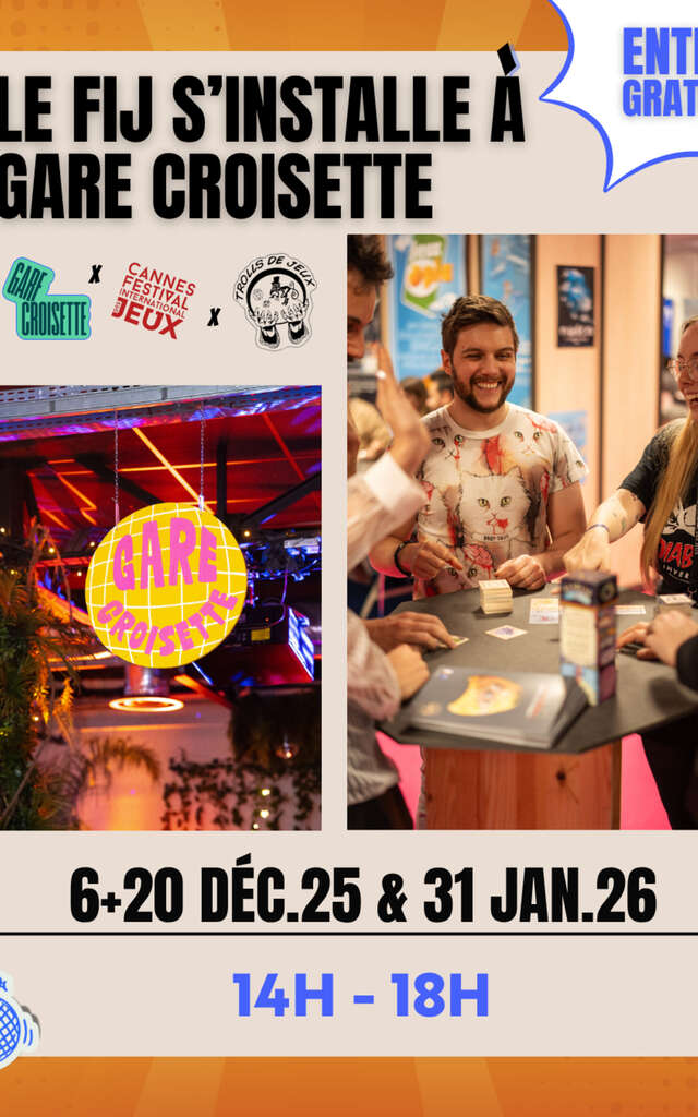 The International Games Festival at Gare Croisette! Creators' Festival Edition