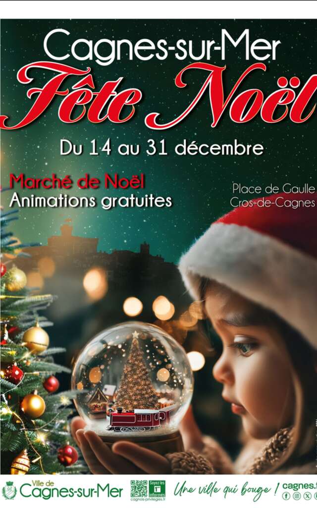 Cagnes-Sur-Mer fête Noël