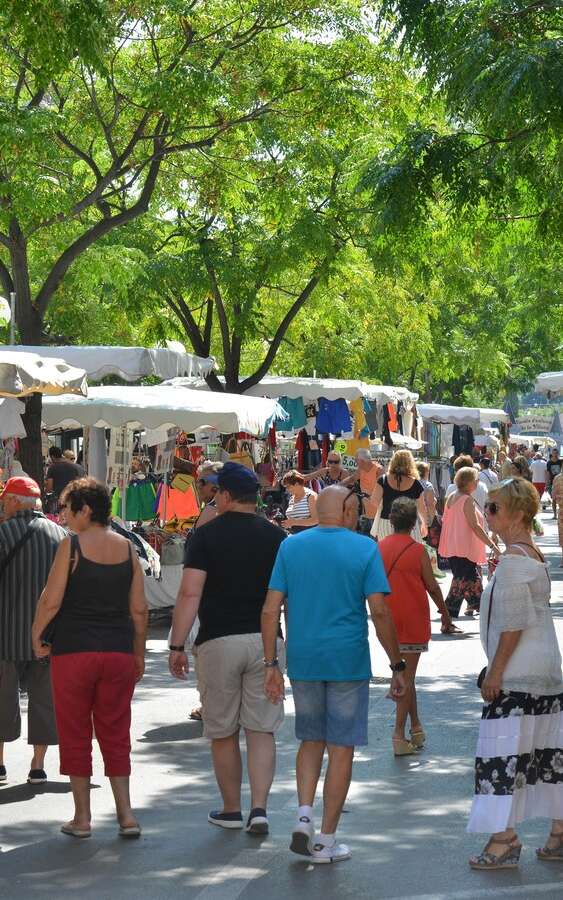 Marché forain du centre-ville