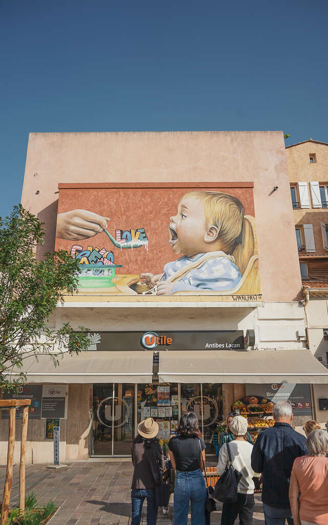 Se plonger dans les couleurs du Street Art à Antibes