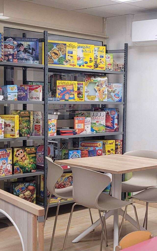 Jeux sur place à la Ludothèque des Etoiles