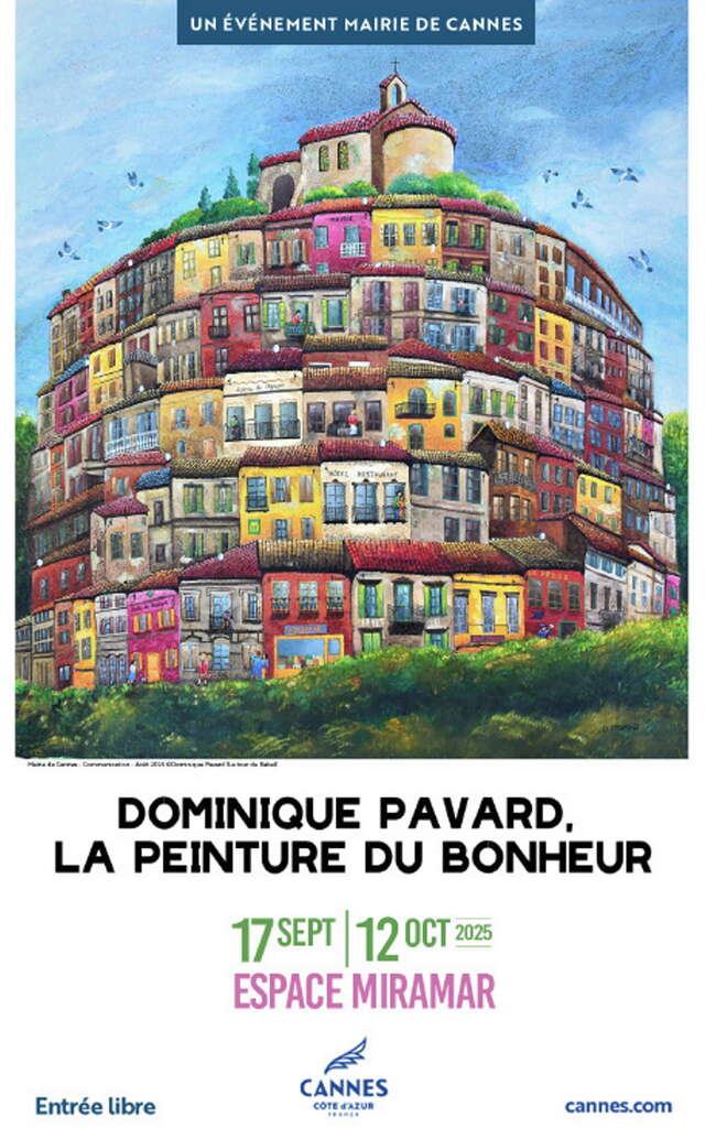 Dominique Pavard exhibition - Painting happiness
