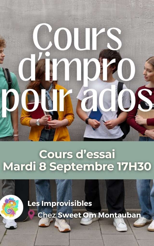Cours d'essai - IMPRO pour ADOS