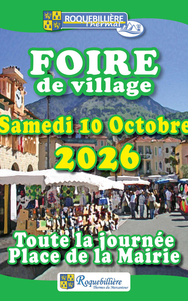 Foire du Village : 10 Octobre