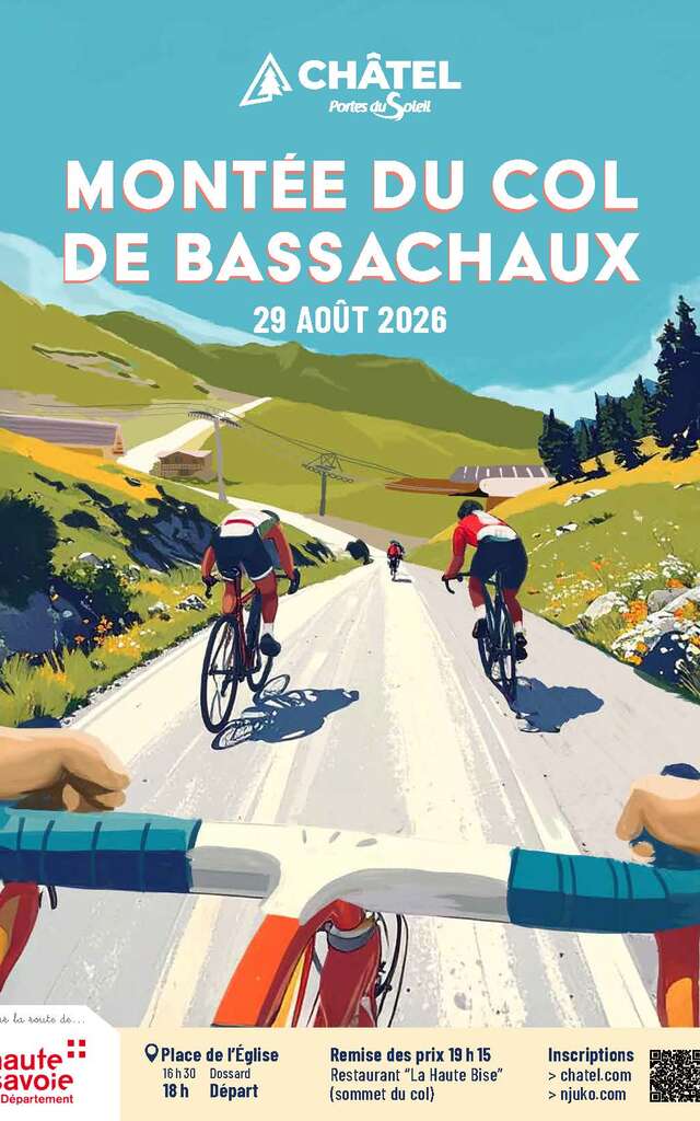 Montée du Col du Bassachaux