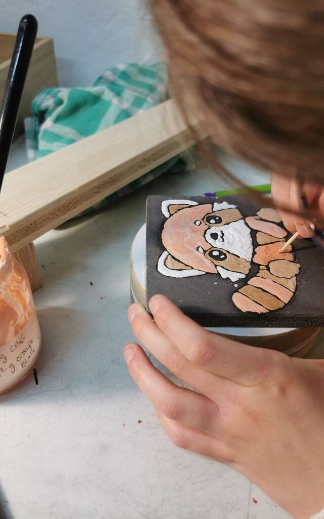 Initiation à la lave émaillée de Volvic