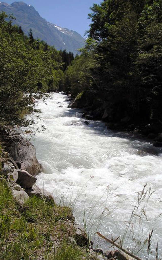Pêche dans le Vénéon