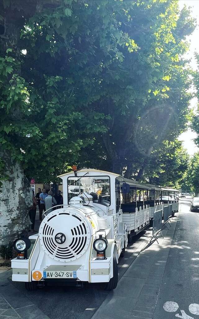 Le petit train touristique d'Aubagne