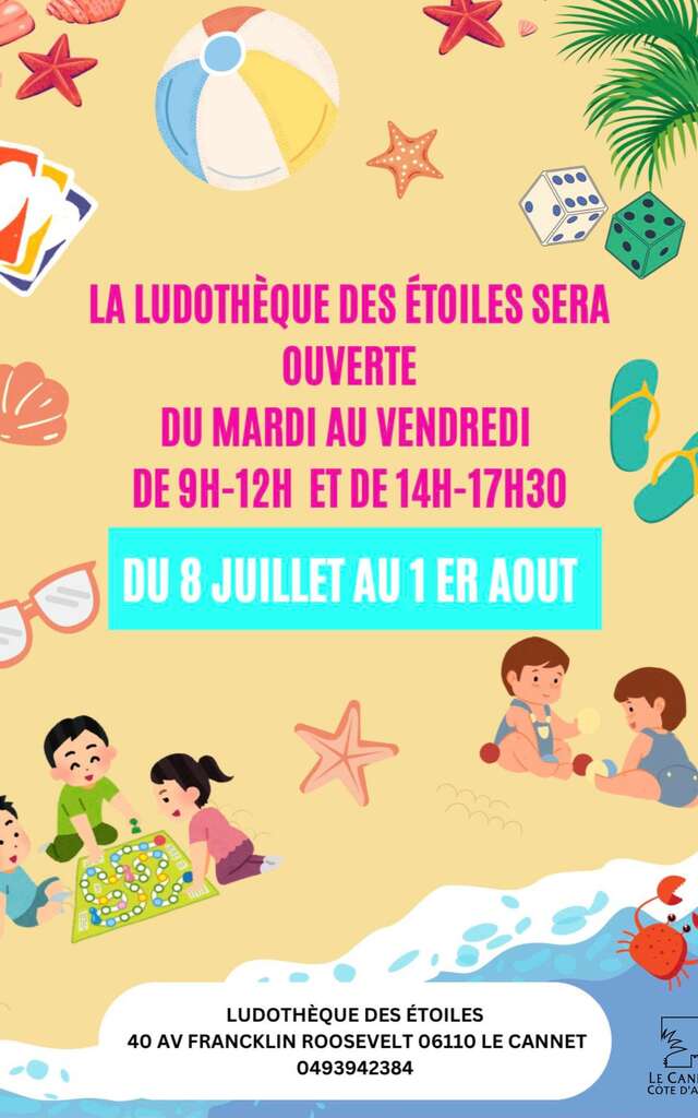Jeux sur place à la Ludothèque des Etoiles