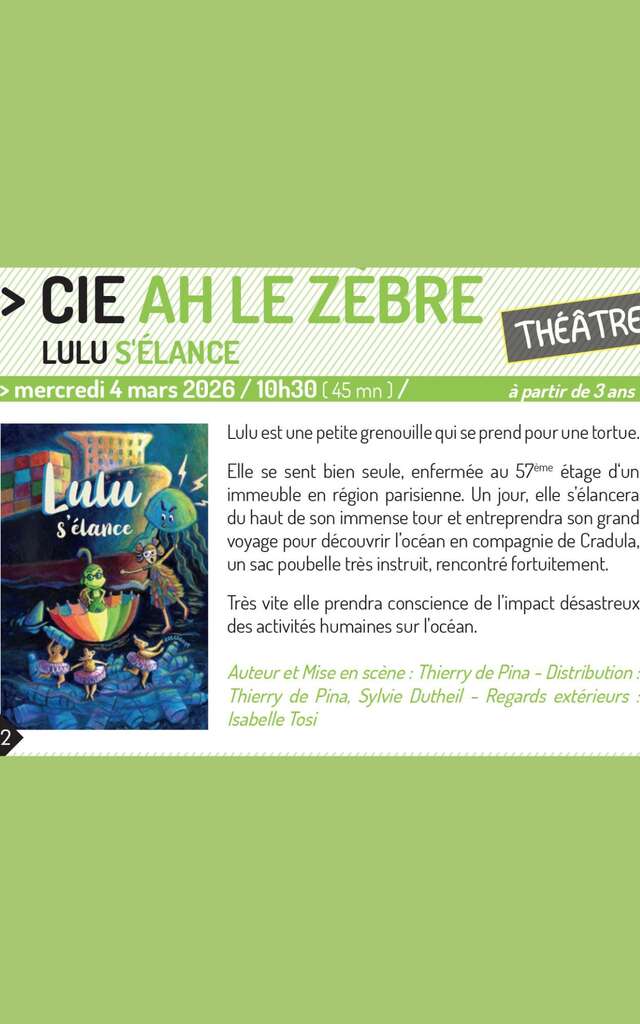 CIE Ah le Zèbre - Jeune Public