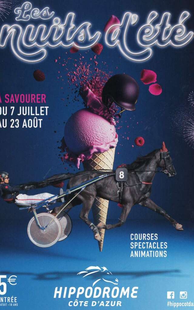 Soirée Hippodrome Côte d'Azur France