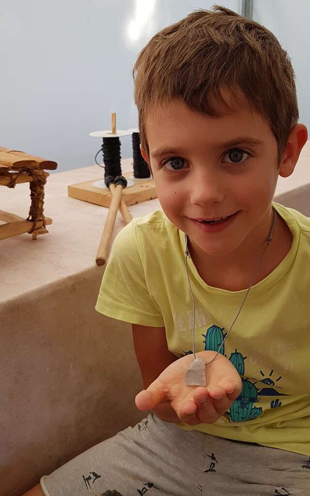 Un après-midi pour réaliser votre bijou avec une Fluorite d'Auvergne
